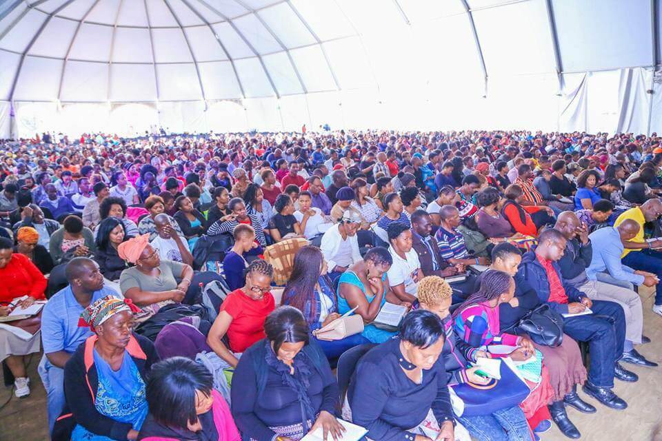 South Africa dome tent project