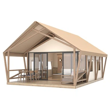 গ্ল্যাম্পিং সাফারি তাঁবু